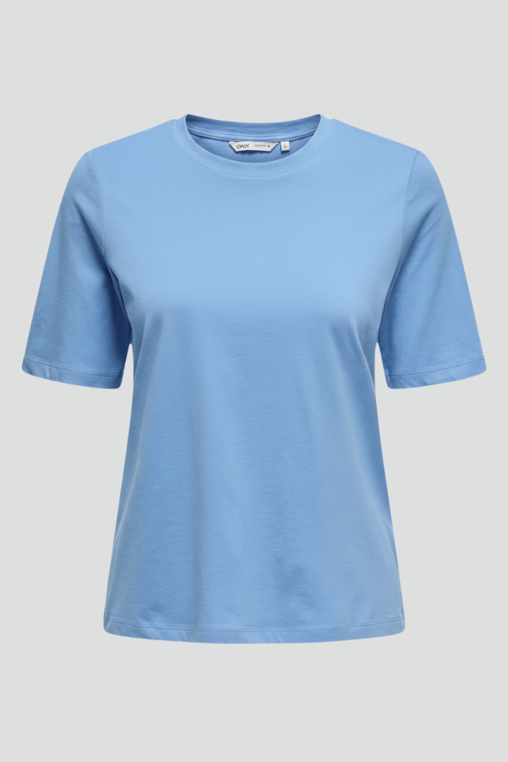 Women’s T-Shirt with Round Neckline and Short Sleeves