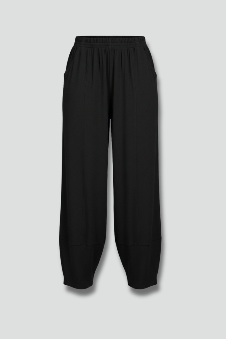 Women’s Trousers with Elastic Waist and Side Pockets
