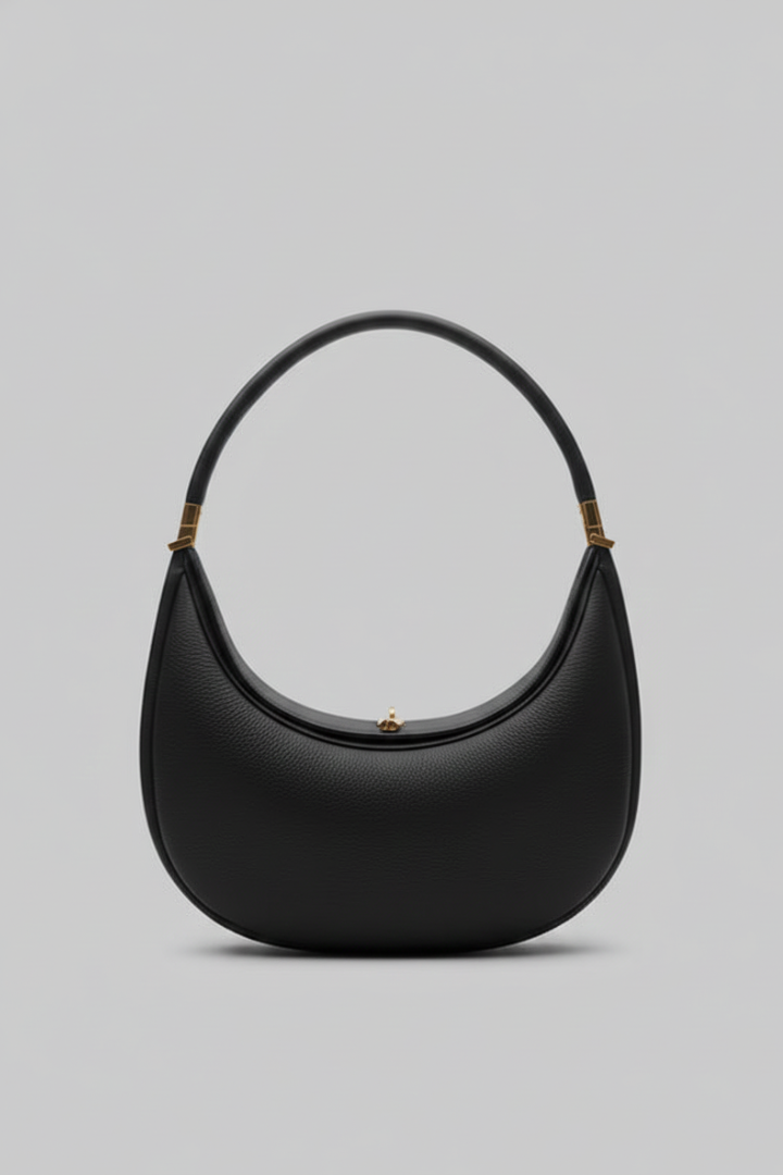 Women’s Half-Curve Shoulder Bag with Single Strap
