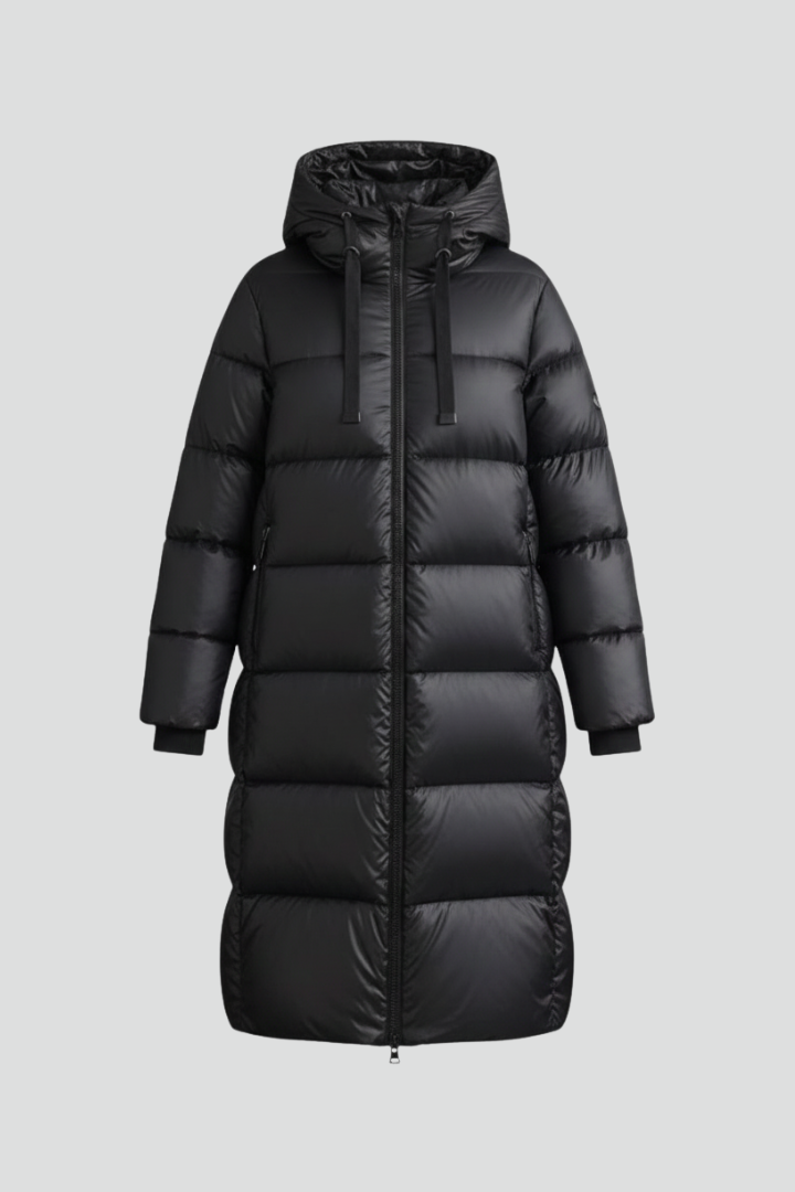Women’s Jacket with Adjustable Hood and Zip Pockets
